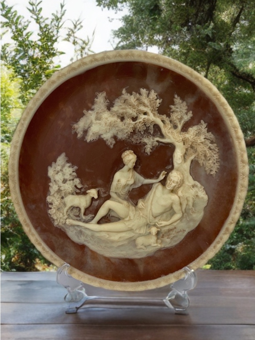 Vintage "A Thing of Beauty” Collectors Decorative Plate 10”